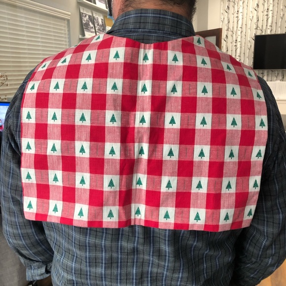 Handmade One of a kind, quilted Holiday neck thing - Picture 2 of 5